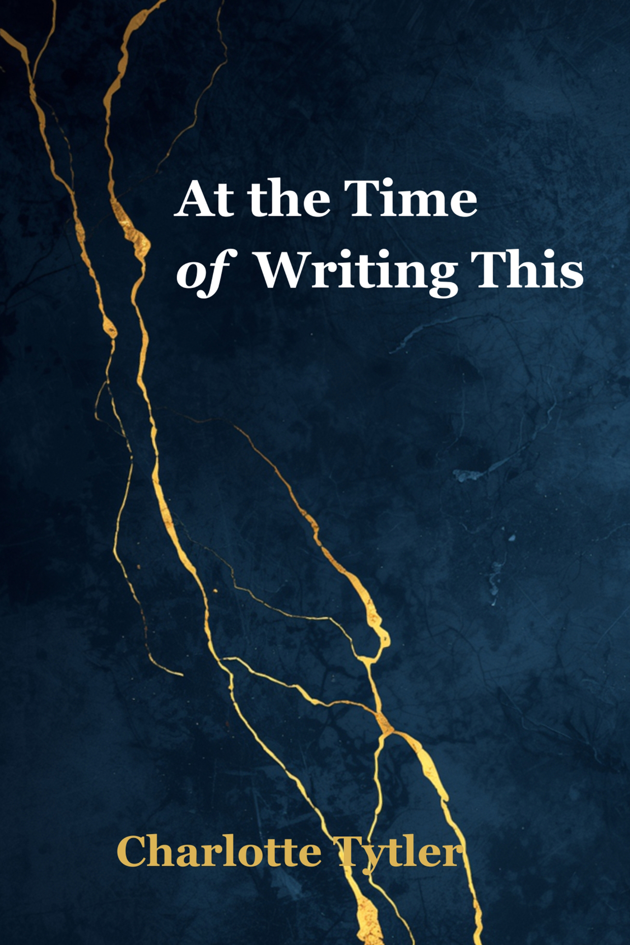 Detail of the book cover showing the title